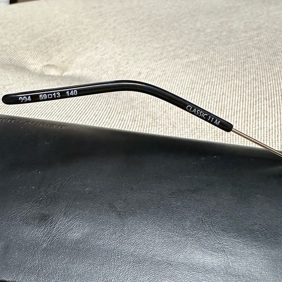 Saint Laurent YSL Monogram 59 mm Aviator sunglasses - Picture 12 of 15